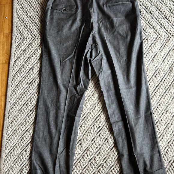 Bespoke Recent Oxxford Clothes Grey Suit 42R - Picture 12 of 12